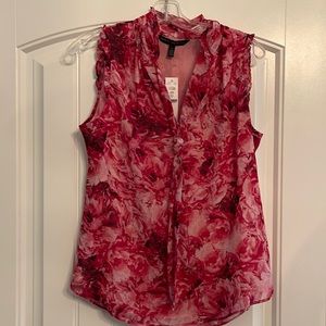 White House Black Market Geraldine Shell